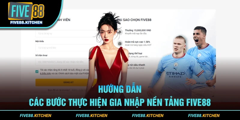 Hướng dẫn trọn vẹn các bước tham gia cá cược Five88