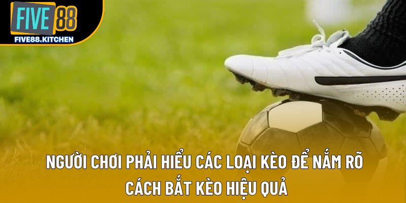 Người chơi phải hiểu các loại kèo để nắm rõ cách bắt kèo hiệu quả